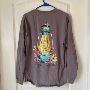 LS Simply Southern Tee - Be a Light - L